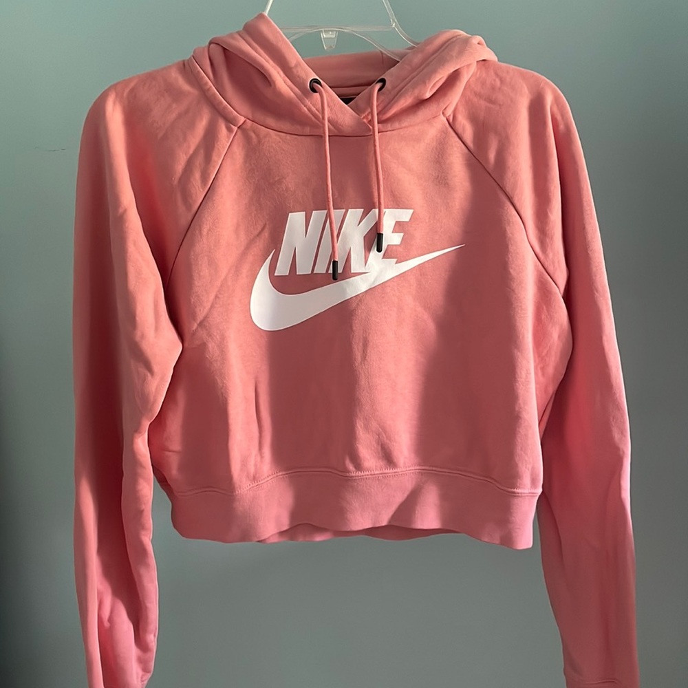 Peach Nike Hoodie